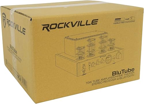 Miniatura 10 de Rockville BluTube - Amplificador de tubo (70 W)