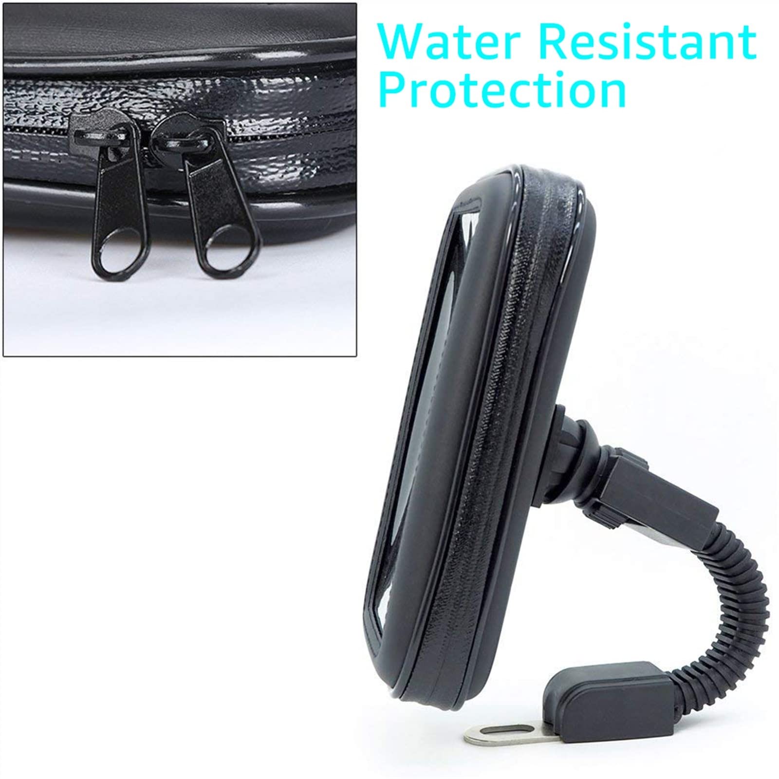 Soporte navegación GPS Soporte Impermeable Para Teléfono De Motocicleta, Espejo Retrovisor, Soporte Para Teléfono Móvil, Soporte De Navegación GPS, Funda, Bolsa, Soporte Para Teléfono Inteligente ( Co