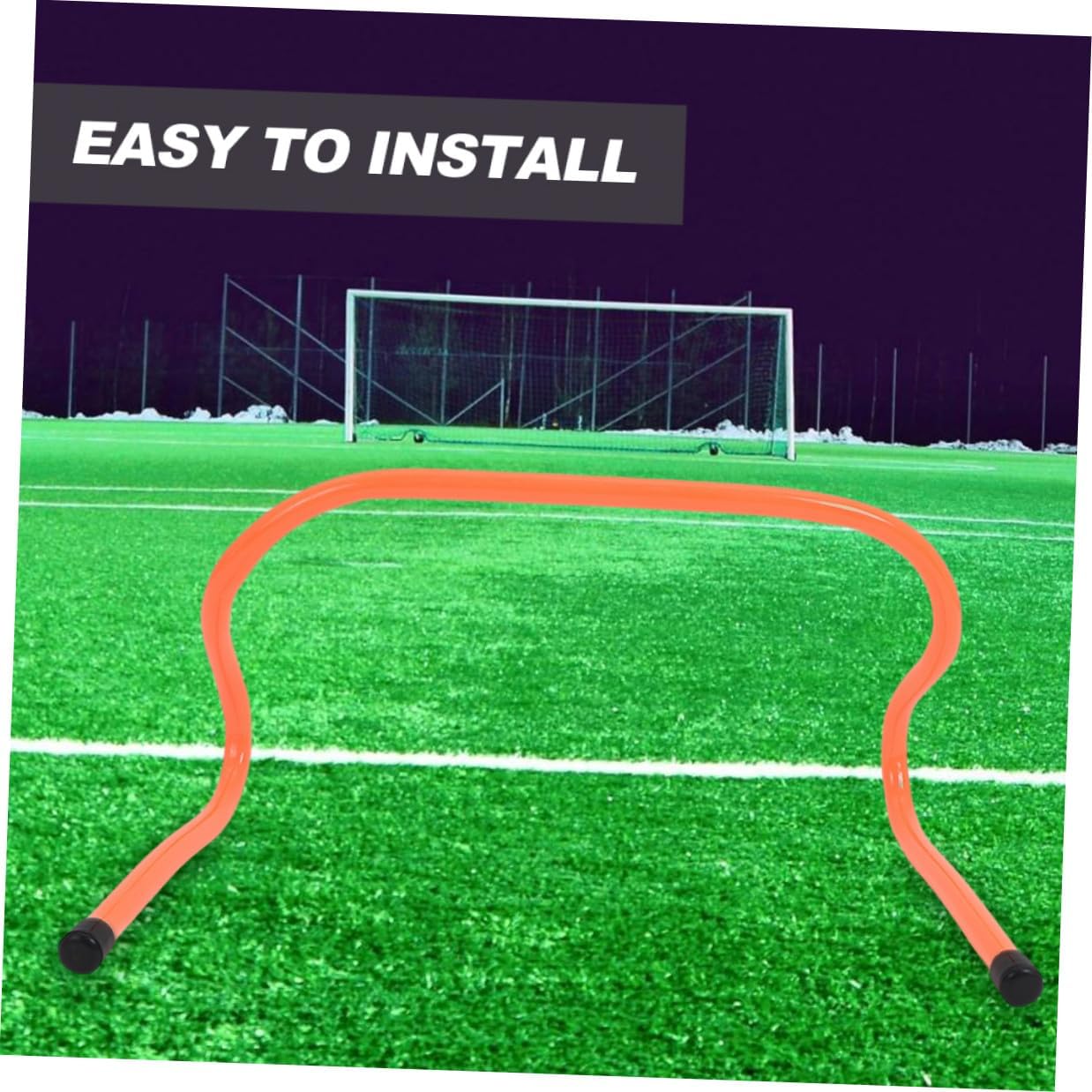 4pcs Agility Hurdles Plastic Training Speed Hurdles 15cm Height Sports Training Equipment for Football Soccer Track and Field Drills