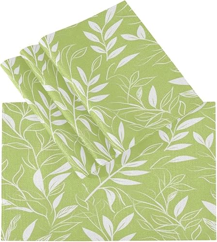 Miniatura 3 de Juego de manteles individuales personalizados para mesa de comedor de arpillera para niños, manteles individuales lavables 6 12 x 18 manteles para