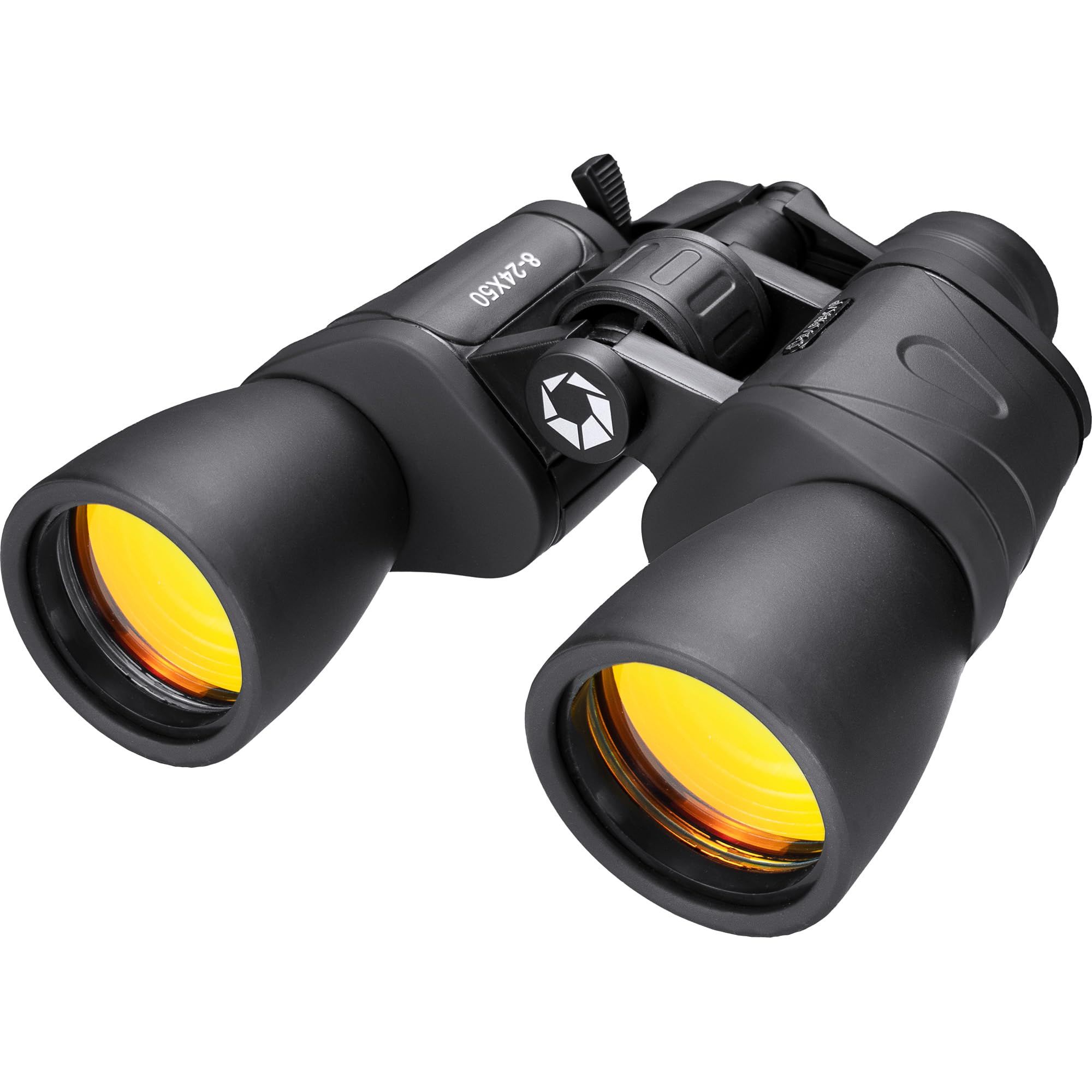 Barska Gladiator 8-24x50 Zoom Binoculars with Tripod Adaptor for Long Range Viewing, Birding, Events, etc