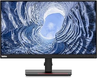 Lenovo ThinkVision T24i-2L Monitor 23.8″ Full HD 1920 x 1080 IPS 60Hz 250 Nit HDMI DisplayPort VGA Anti-Glare VESA Adjusta…