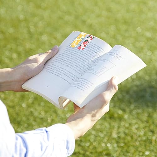 Miniatura 5 de 48 marcapáginas magnéticos de sublimación, marcadores de libros en blanco, clips de página magnéticos para niños, estudiantes, profesores, escuela,