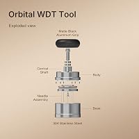 Set tamper espresso TIMEMORE 58,4 mm cu instrument WDT, nivelator cu auto-aliniere și distribuitor gravitațional, metal 4