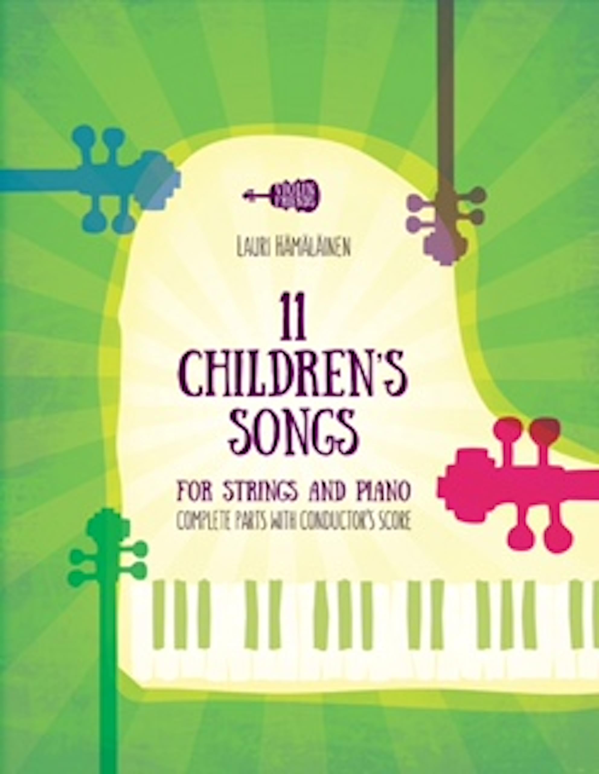 Chansons pour cordes et piano avec conducteur d'orchestre inclus et onze arrangements inédits