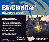 Vista 3 de CrystalClear BioClarifier - Clarificador y limpiador de jardín pequeño para estanques y agua, tratamiento beneficioso para microbios de agua