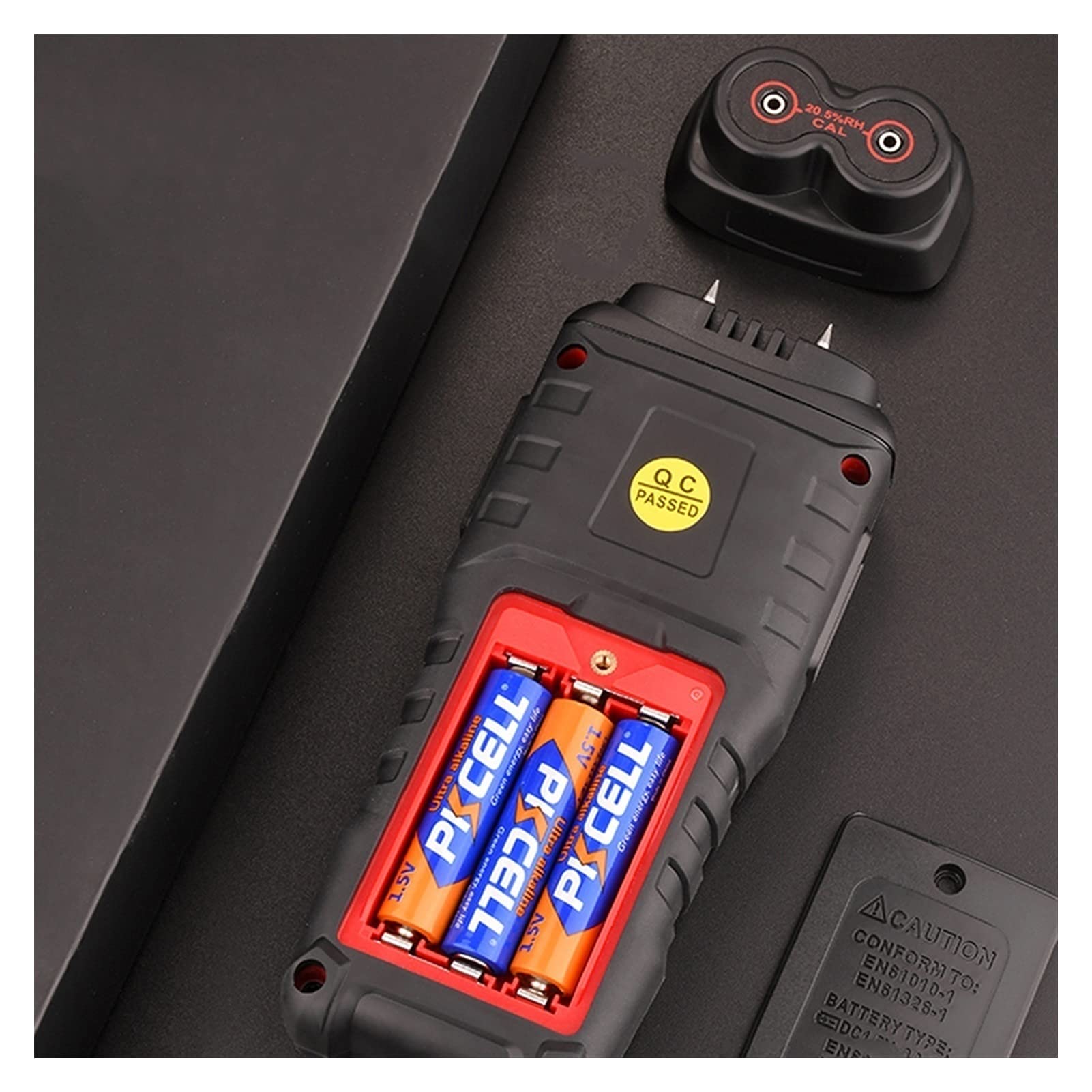 Miernik wilgotności Miernik wilgotności drewna Papier 0-99.9% Wilgotność Wilgotności Tester Higrometr Wall Timber Dampa Detector Duży wyświetlacz LCD