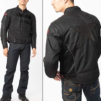 Amazon.co.jp: [バンソン] VS21105S バイクウェア ライダース