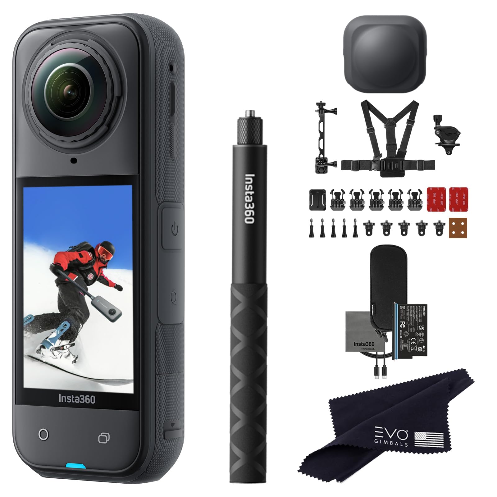 Amazon.com : Insta360 X5 Snow Bundle-8K Waterproof 360 Action