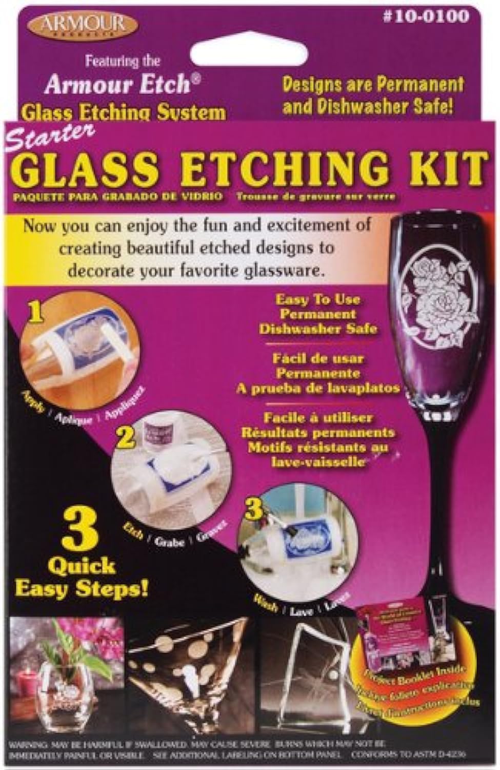 Armour Etch Glass Etching Starter Kit