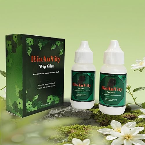 Miniatura 16 de Lace Glue Adhesive and Wig Glue for Lace Front Wigs - Waterproof & Sweat Proof, Strong Hold, Transparent & Seamless, Gentle Formula