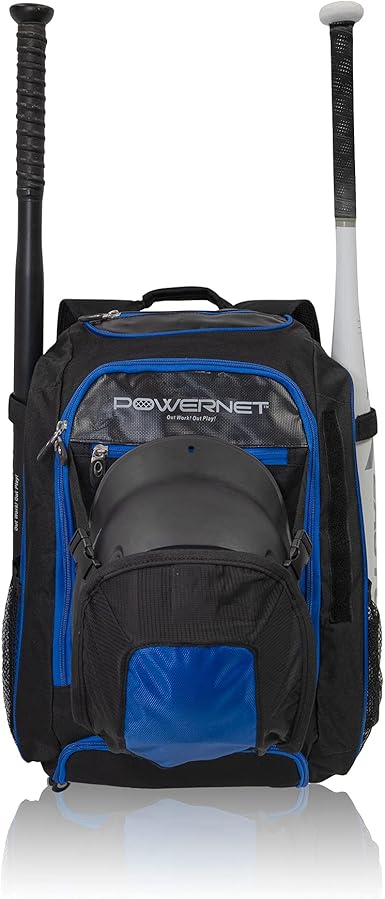 blue baseball bag