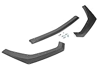 Vista 8 de KUAFU 3 piezas de alerón para parachoques delantero compatibles con el modelo Ford Mustang GT 2018-2023, kit de cuerpo de difusor de aire de fibra