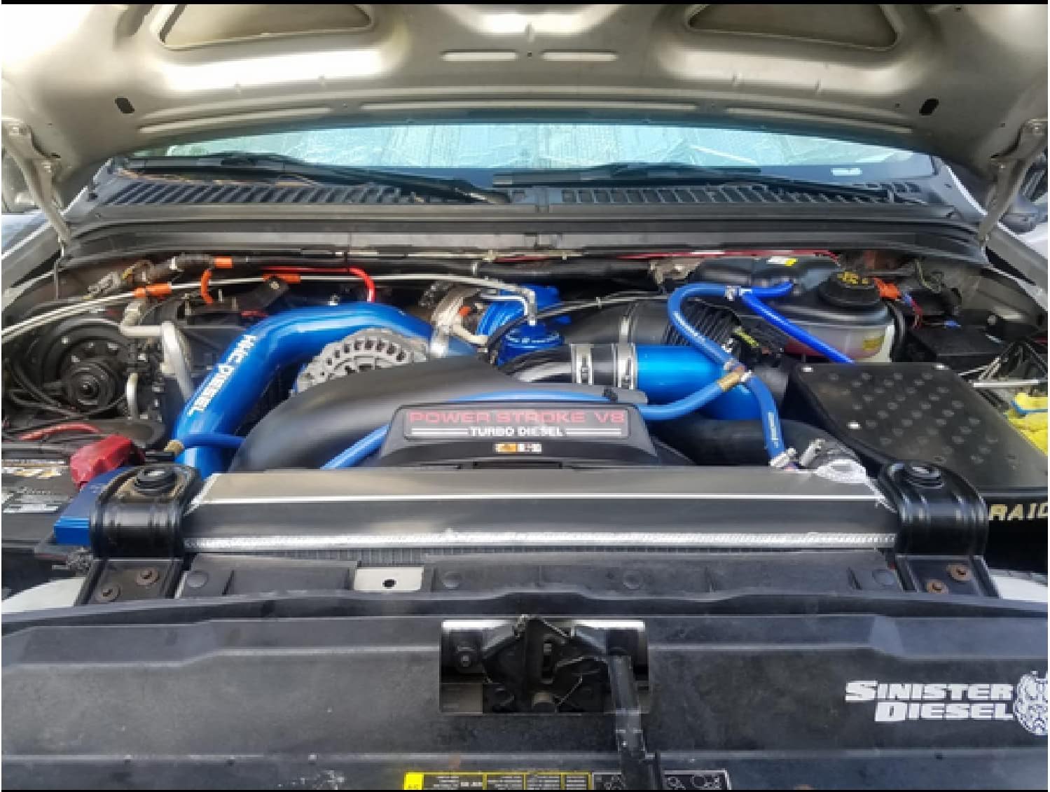 # CU2741 All Aluminum Radiator Assembly Compatible with 2003-2007 04 05 06 Ford F-250 F-350 F-450 F-550 F53 Super Duty V8 (1 Row Core - 2741)