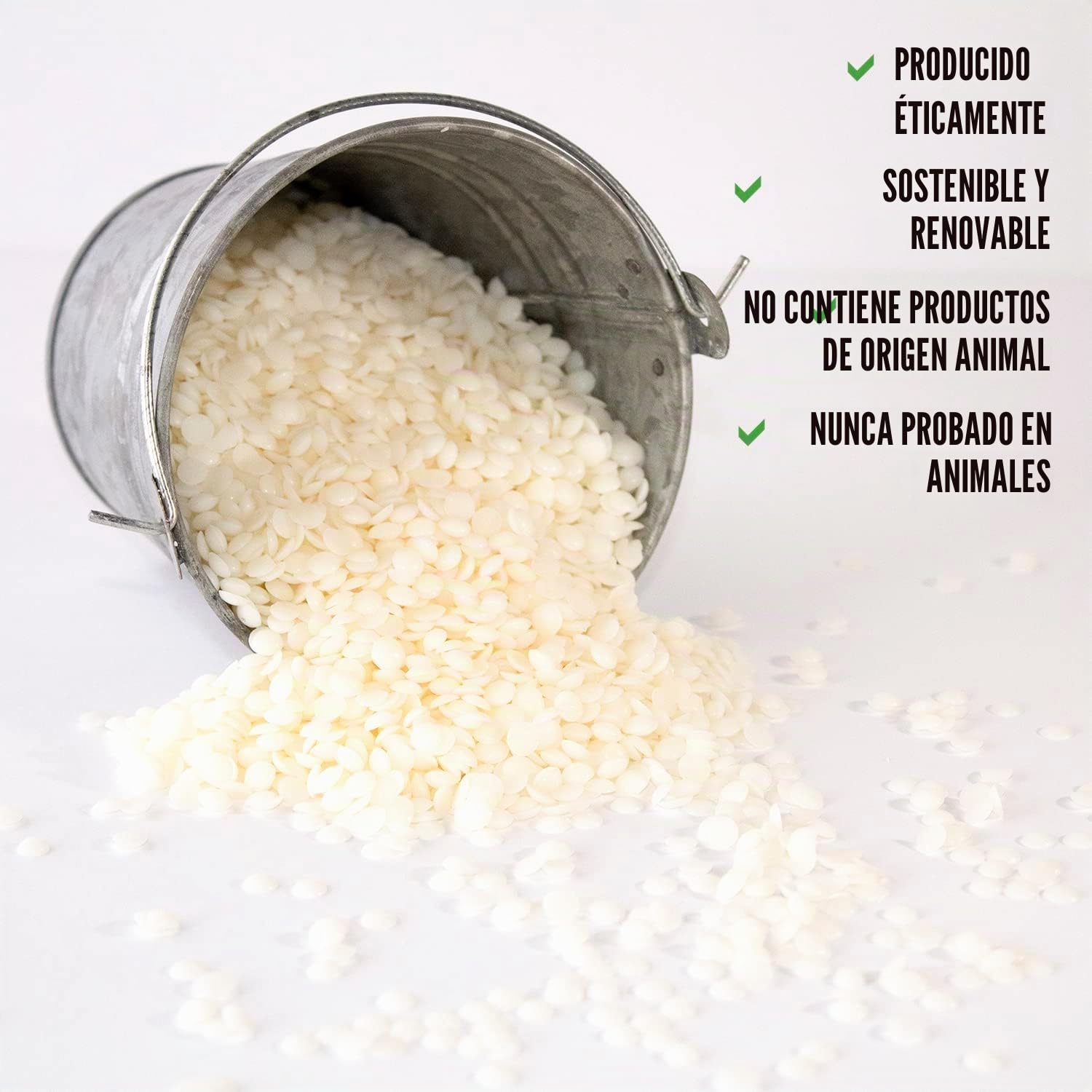 American Soy Organics - Perlas de cera de soja Freedom para hacer velas, aptas para microondas, suministros para fabricar velas de soja de primera calidad, 4,5 kg