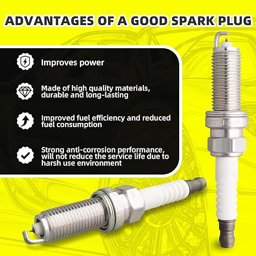 Miniatura 4 de Juego de 6 bobinas de encendido UF550 22448-JA10C y 6 bujías de iridio compatibles con Nissan Infiniti Maxima Quest Pathfinder Murano Altima Q50