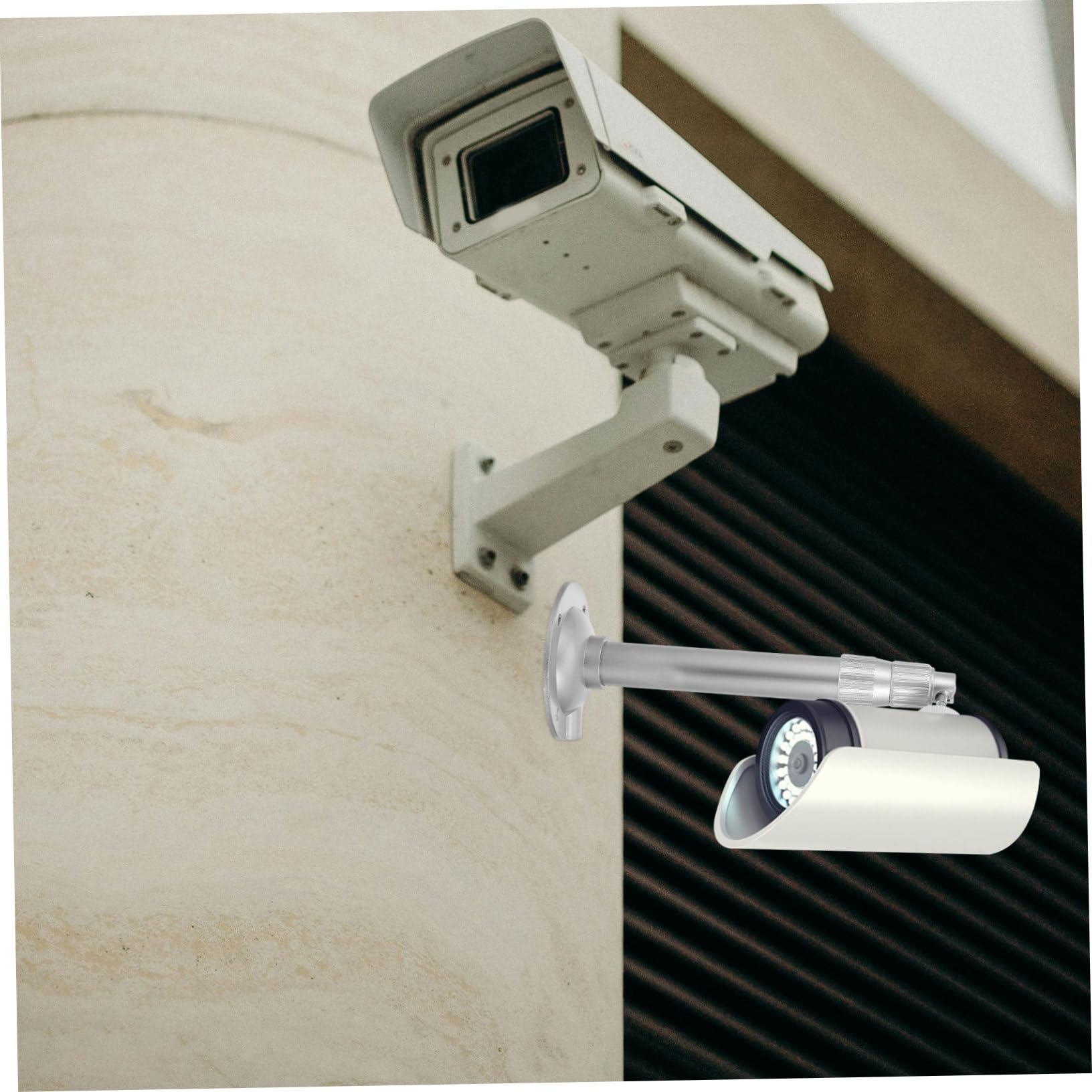 jojofuny Retractable Wall Mount for Camera 20-40cm Aluminum Telescopic Bracket Easy Install Home Security