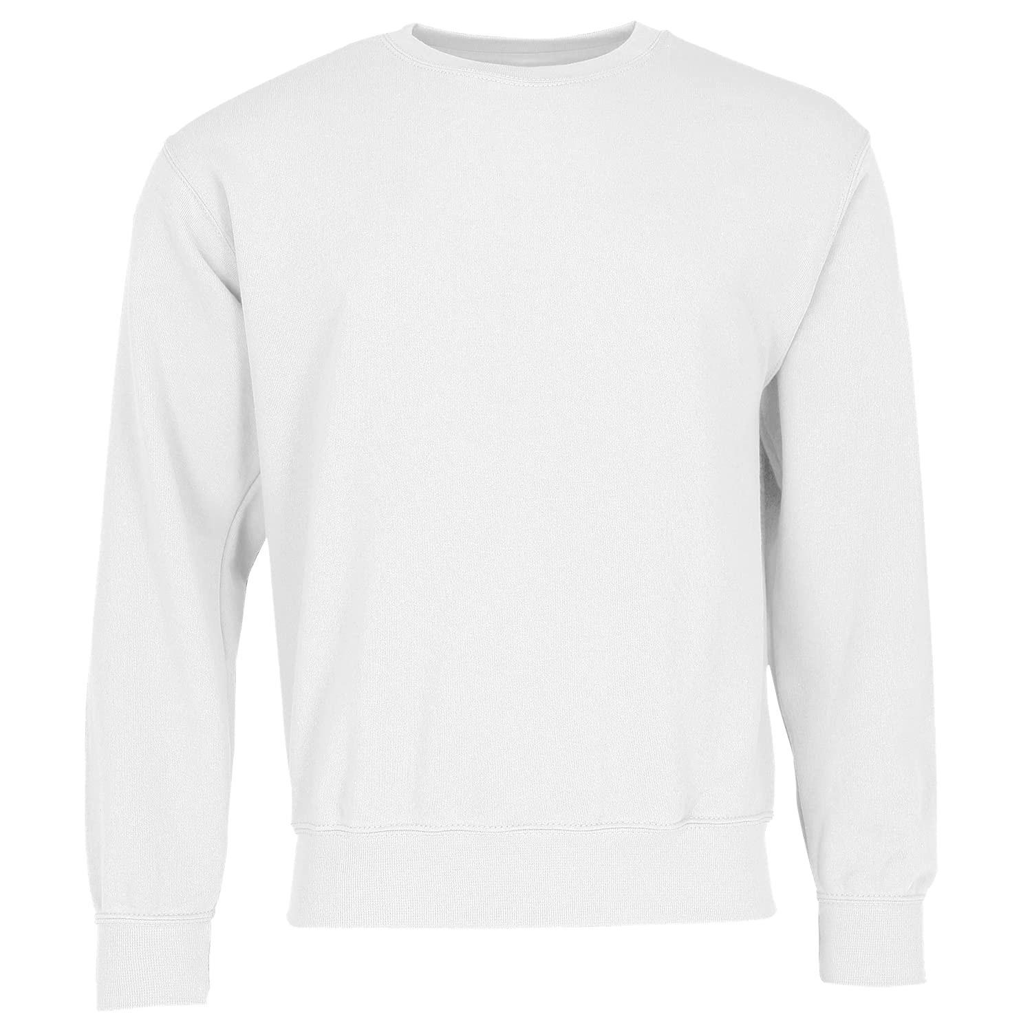 Fruit of the Loom Men's Classic Set-in Sweat Sweatshirt, White, XXL