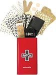 Patch Eco First Aid Kit, Assorted Hypoallergenic Adhesive Sizes Large and Small Bandages for Sensitive Skin, Essential Medical Supplies in a Reusable Tin, Latex Free, Sensitive Skin Bandages, 77 ct