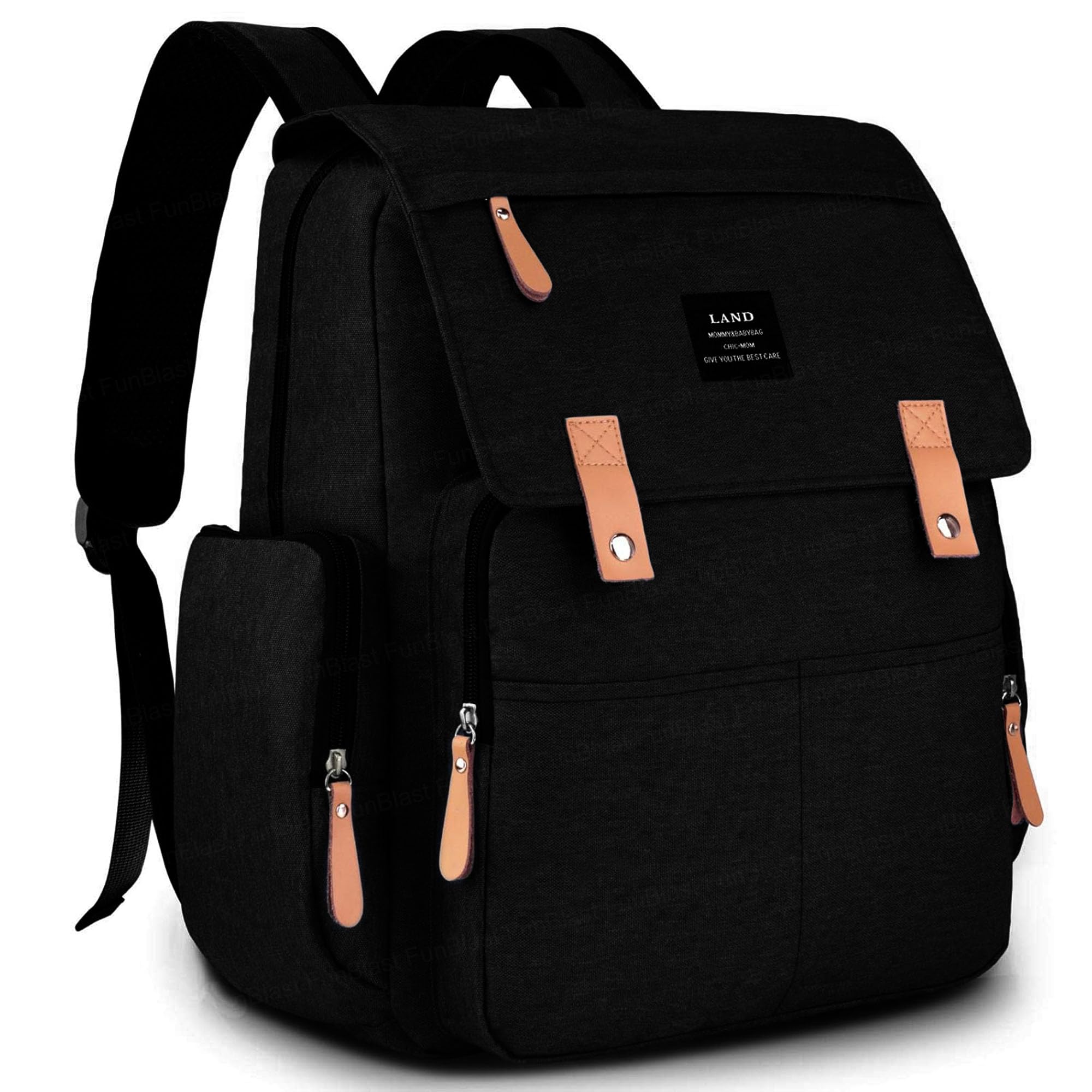 FunBlast Mother Bag, Baby Diaper Bags for Mom for Travel, Diaper Bag Backpack Multi-Function Large Capacity Diaper Bag, Travel Mommy Diaper Bag with Multiple Pockets-image-36