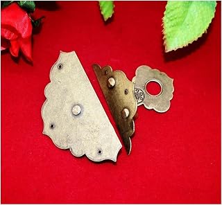 NaBeli 75 * 64cm Ming and Qing Furniture, Copper Buckle Crate Lock Chinese Antique Furniture Panels Buckle Wholesale
