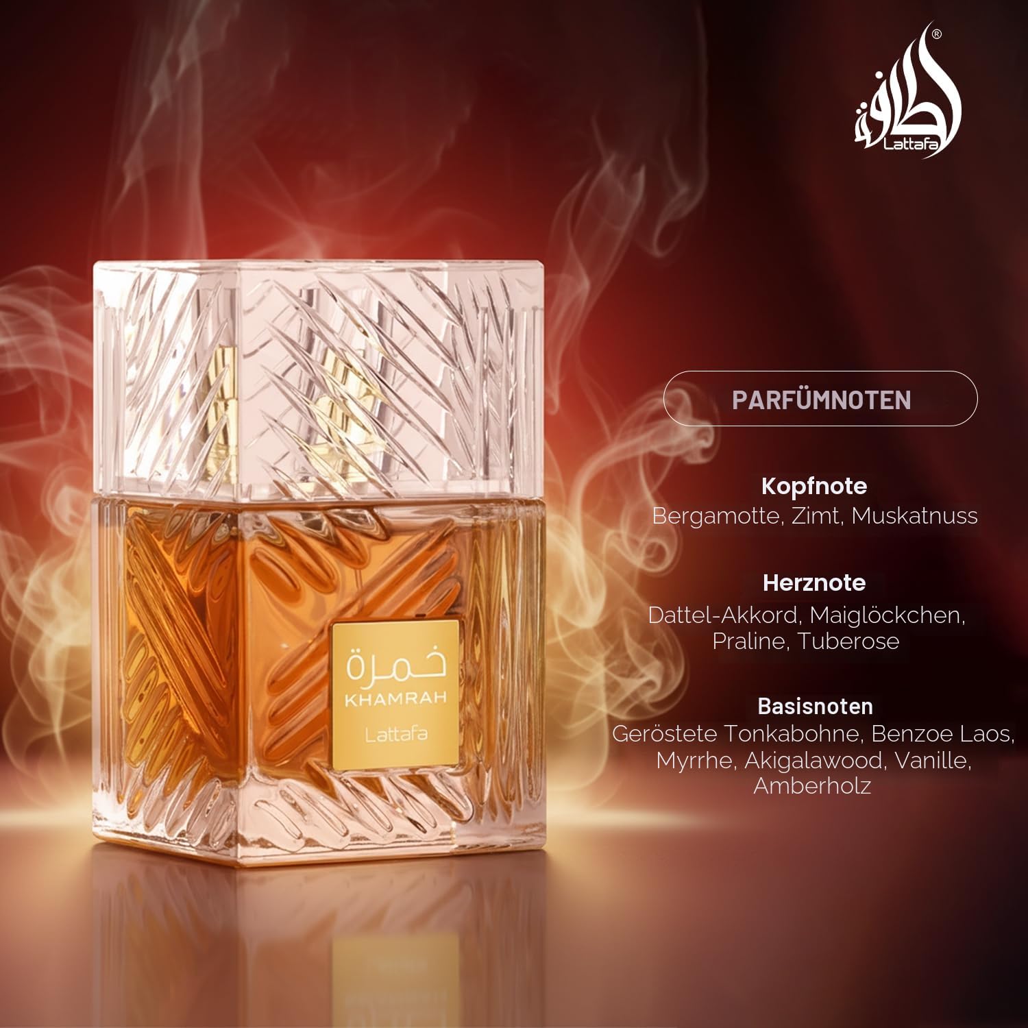 Lattafa Khamrah Eau De Parfum 100 ml