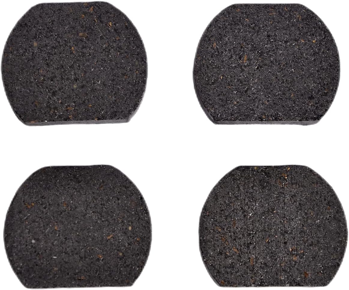 4Pcs Heavy Duty Go Cart Brake Pads Compatible with Manco 9579 Brake Pads, Go Kart Cart Car Mini Bike Caliper Go Kart Brake Pads