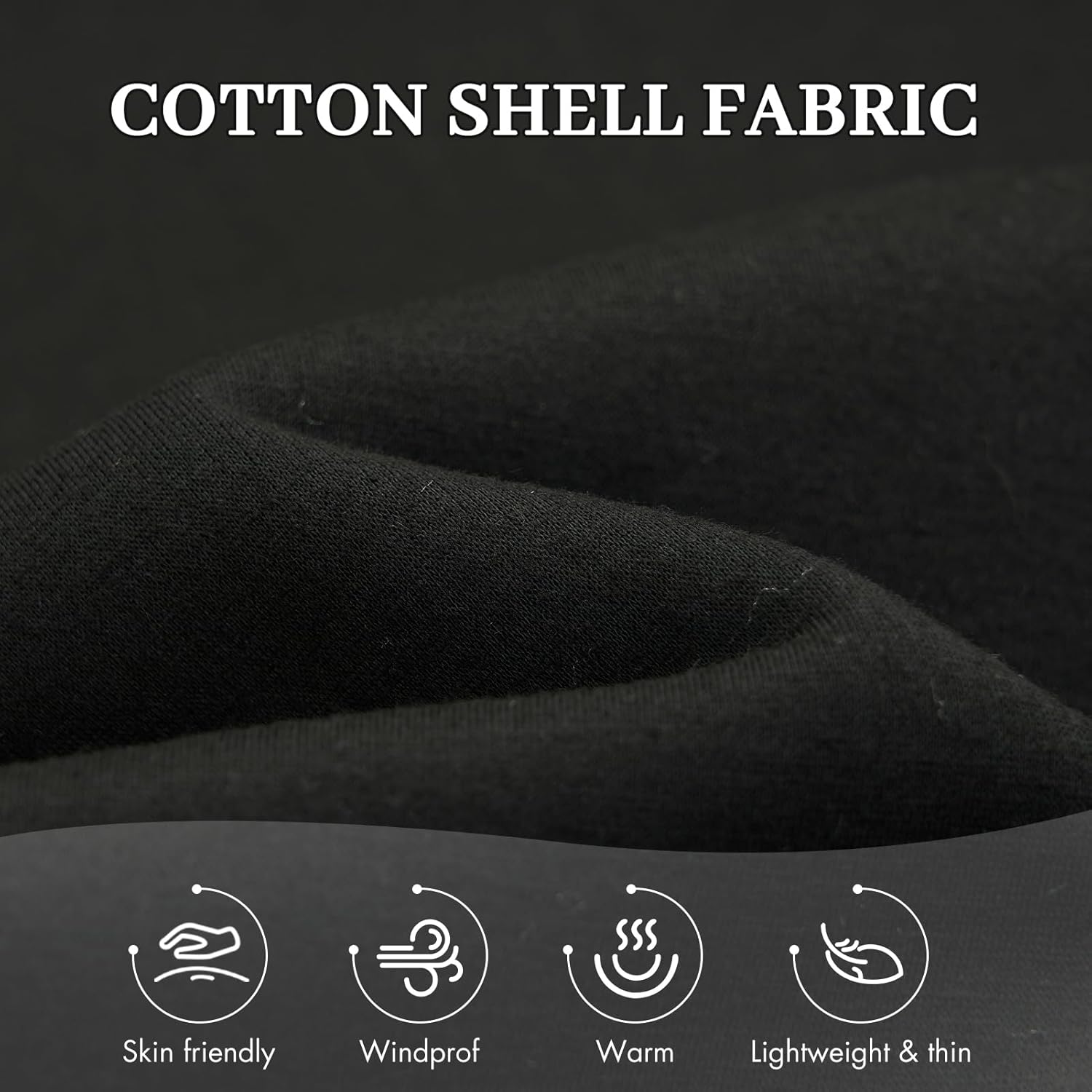 MANLUODANNI Heavyweight Sherpa Fleece Hoodies for Men Full Zip Up Sweatshirt Active Jacket - Image 5