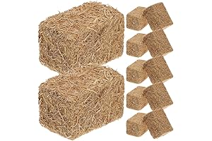 ibasenice Mini Hay Bales 12pcs