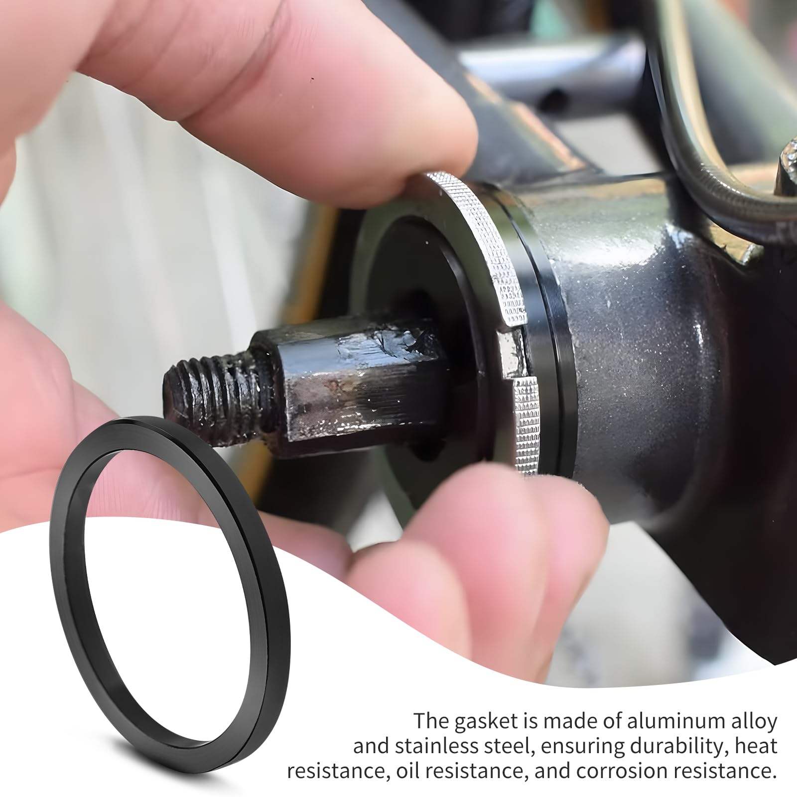Set di 12 guarnizioni per cuscinetti a pedale per bicicletta, distanziatori interni, 24 mm, per BB86/91/92/BB30/PF30, accessorio ideale per manovella