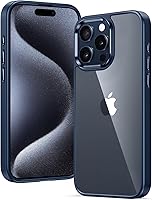 Vista 375 de FNTCASE Funda para iPhone 15 Plus: Fundas magnéticas transparentes para teléfono con protector de pantalla compatible con Magsafe Slim Anti