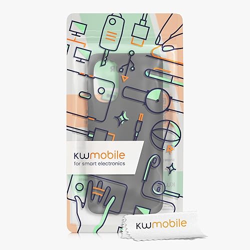 Miniatura 7 de kwmobile Funda compatible con Motorola Moto G52  Moto G82 5G - Funda protectora de silicona TPU suave y delgada - Negro mate