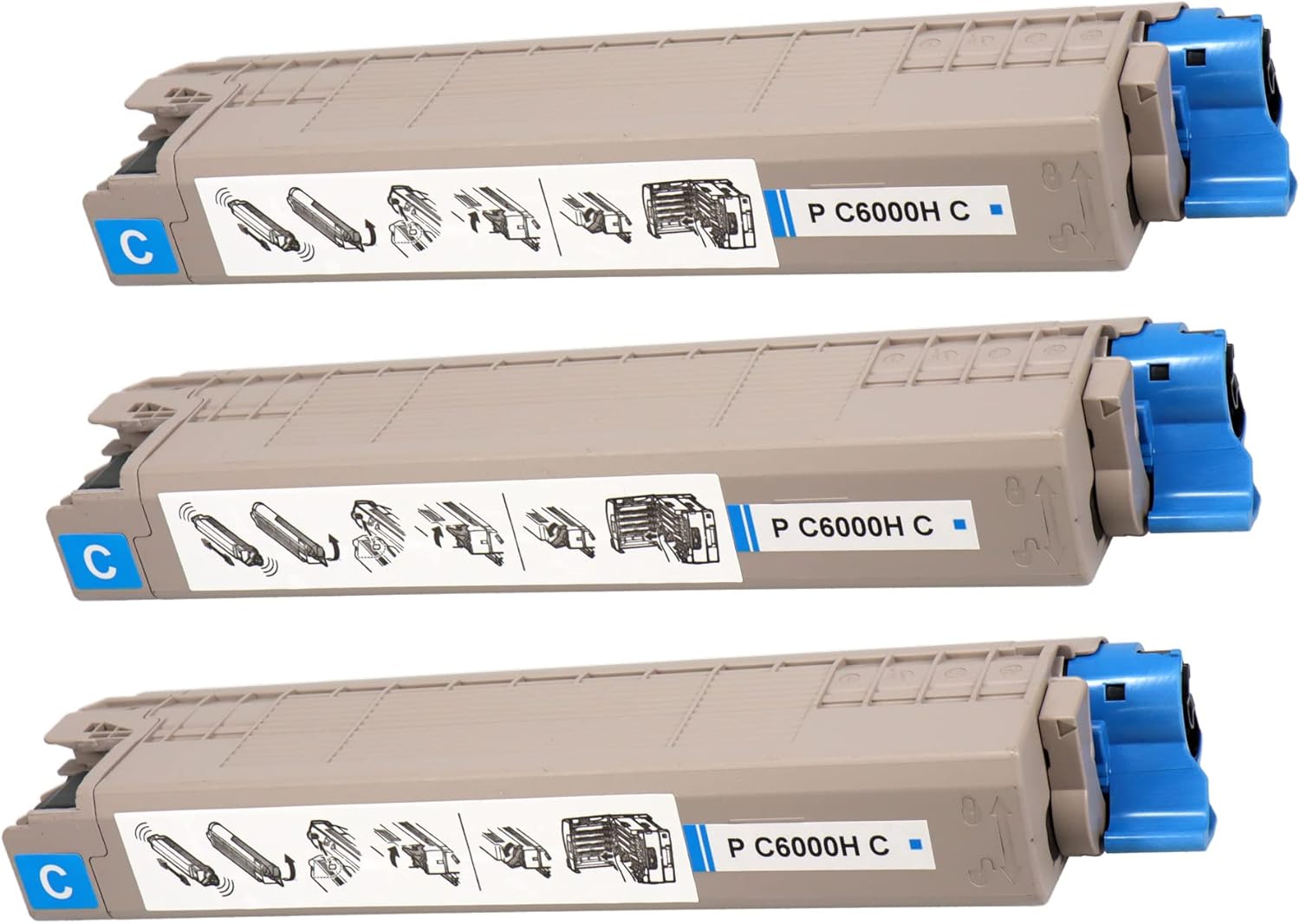 ピンク・ブルー リコー RICOH トナー シアン P C6000H 600684 | sport