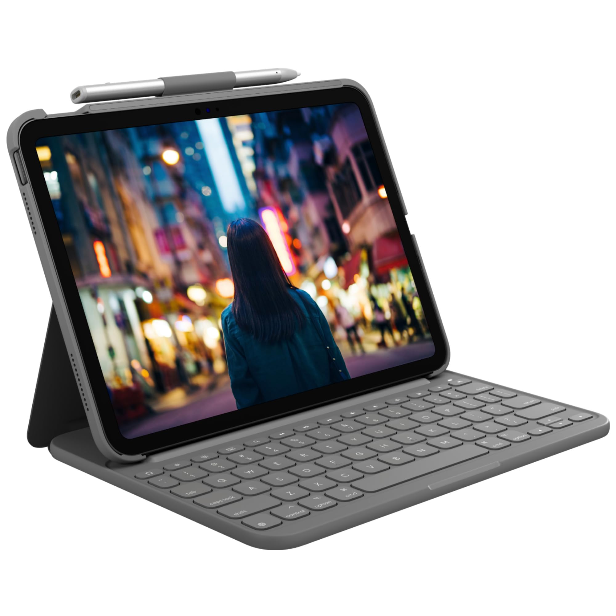 Logitech Slim Folio Keyboard Case - Pan QWERTY