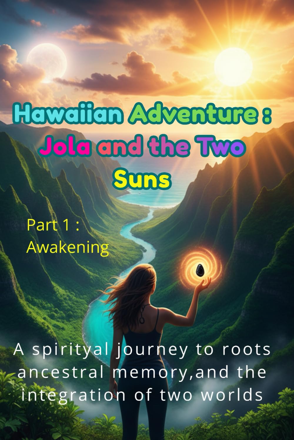 Hawaiian Adventure: Jola and the Two Suns: A spiritual journey to roots ancestral memory,and the integratiin of two worlds