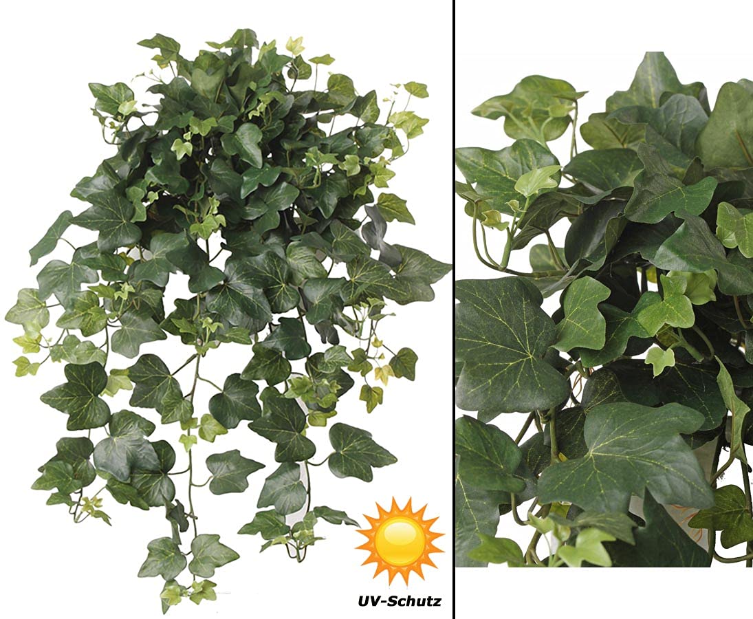 6 separadores de plantas artificiales, 230 x 80 cm, arreglo de hierba, moderno, verde oscuro, poliéster/PVC, separador decorativo de habitaciones con macetero, para oficina y locales comerciales