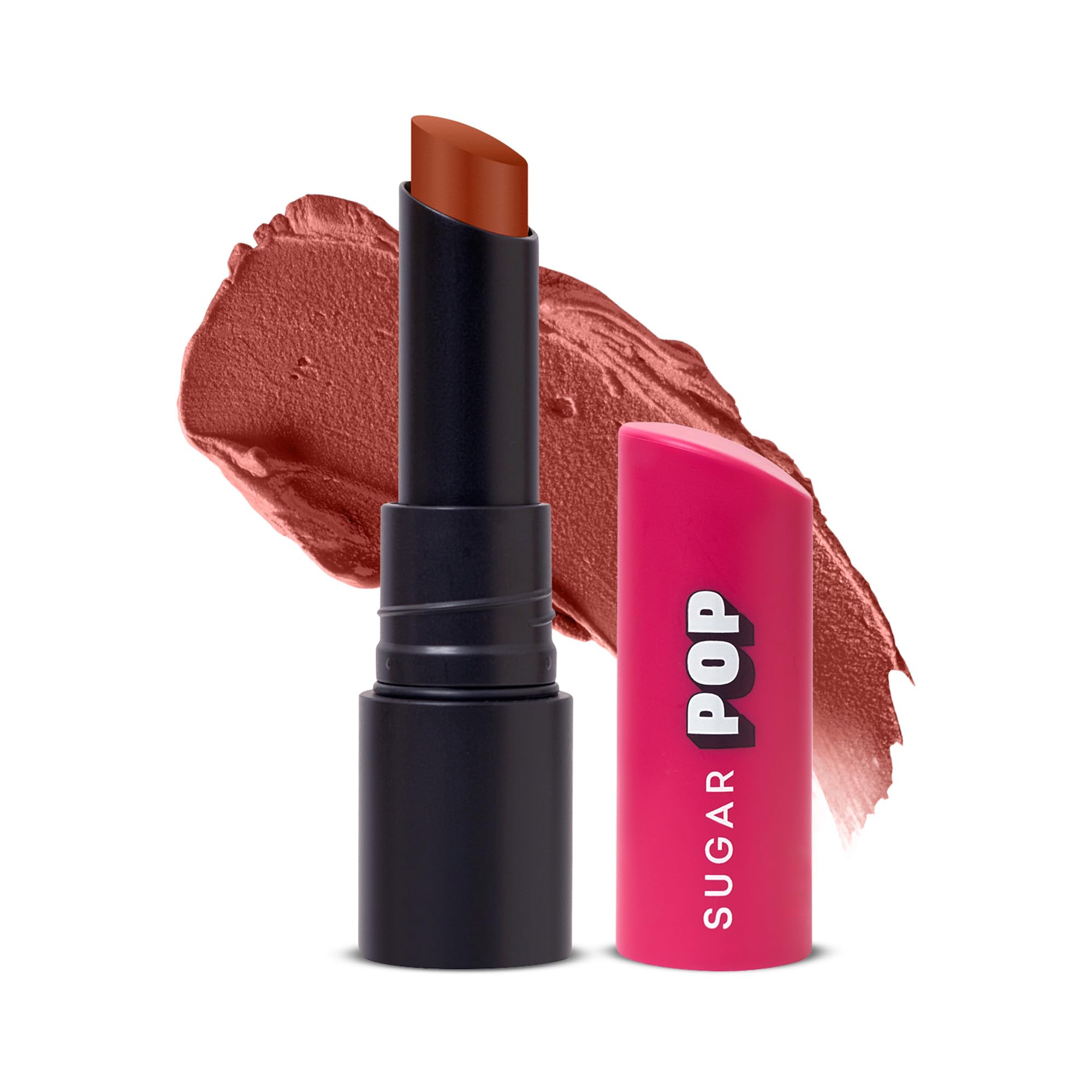 Ultrastay Transferpoof Matte Lipstick with Vitamin E | Smooth Glide | Waterproof | Longlasting | 4gm - 14 Bronze Beauty
