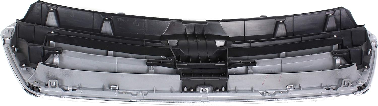 Garage-Pro Front Grille Assembly for 2015-2017 Subaru Legacy, Subaru Legacy Accessories, Painted Silver Shell, Gray Insert, CAPA