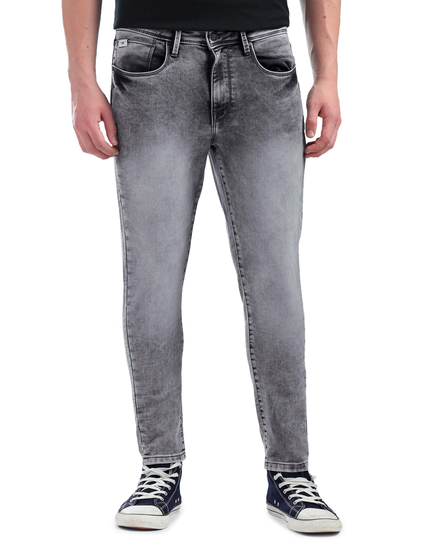 flying machine Men's Relaxed Tapered Fit Jeans| Solid | Mid Rise | Stretchable | Jeans for Man-picture-38