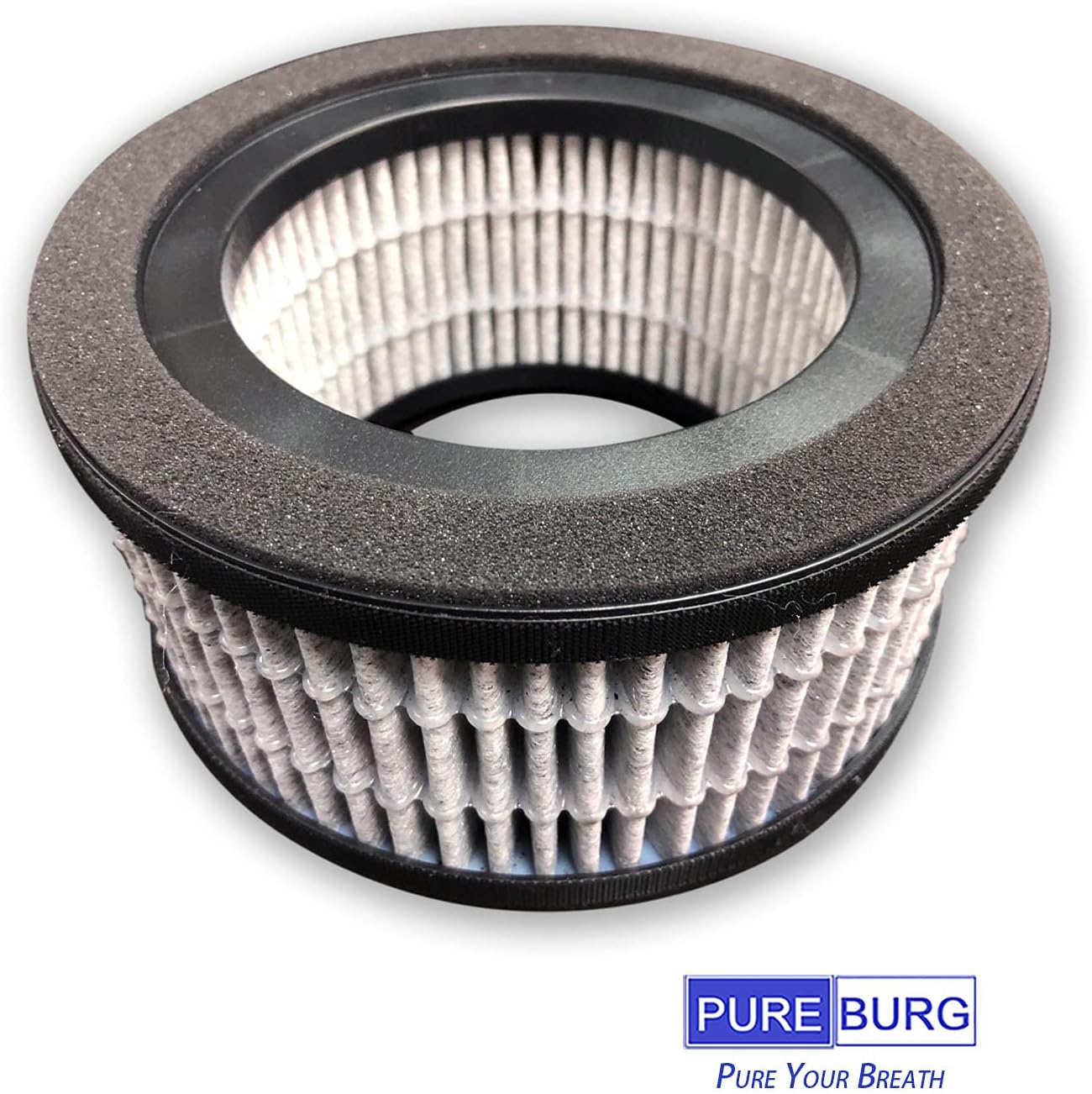 PUREBURG HS-1944 Replacement Filter Set Compatible with Crane EE-5067 Air Purifier,2-Pack H13 HEPA Activated Carbon 2-IN-1 4-Stage Filtration Pre-Filter (Washable) - Image 3