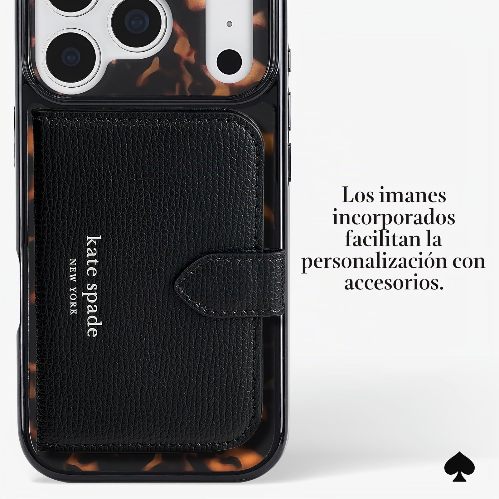 Kate Spade New York Funda para iPhone 17 Pro, Compatible con MagSafe, Funda de diseño para teléfono, Tortuga