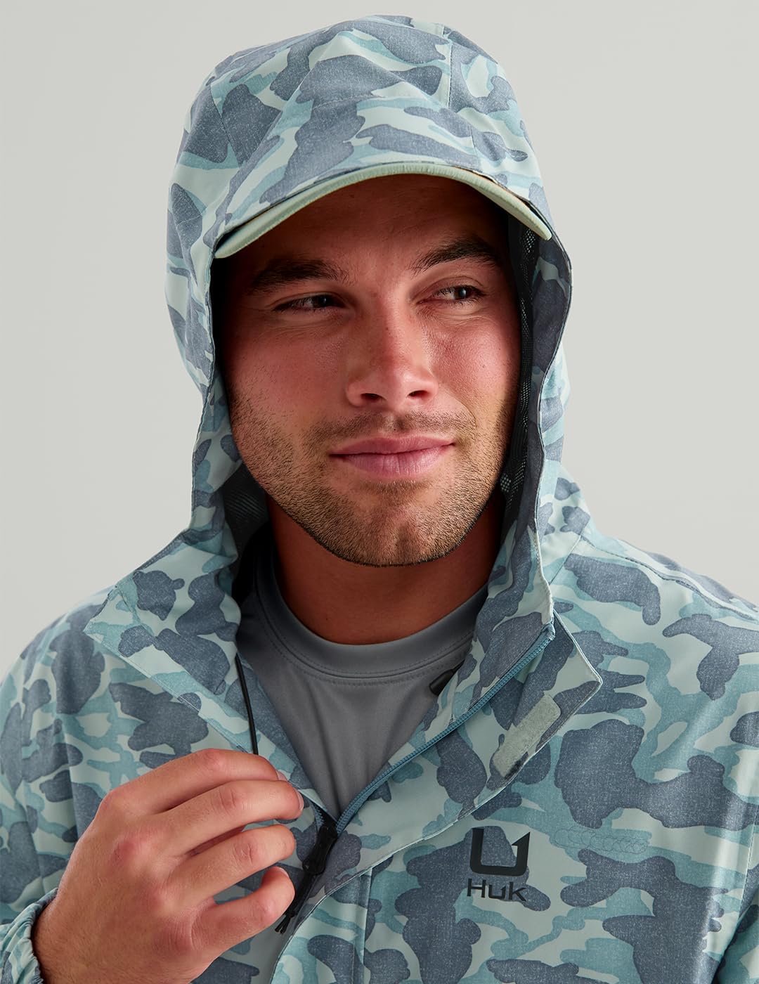 HUK - Men's Storm Jacket, Heavy Duty Fishing Rain Coat