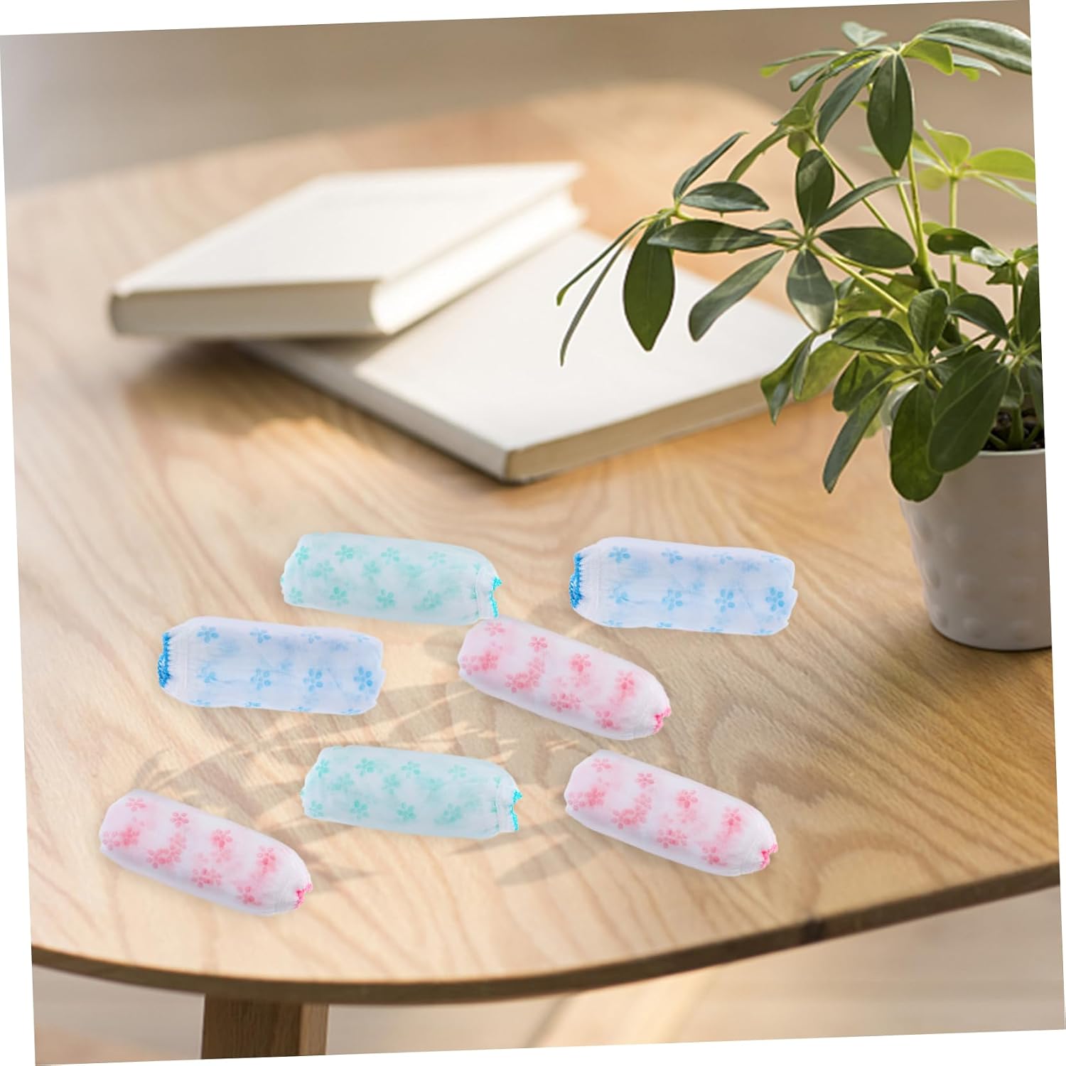 VALICLUD 7pcs Maternity Underwear Seamless Disposable Panties Stretchable Lightweight Breathable Odorless Postpartum Prenatal Underpants Assorted Color