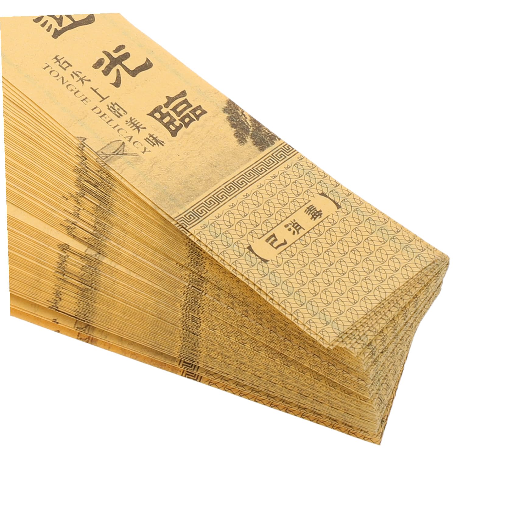ULTECHNOVO Lot De 1 000 Pochettes en Papier pour Baguettes De Style Japonais Pochettes pour Baguettes Service De Cuisine