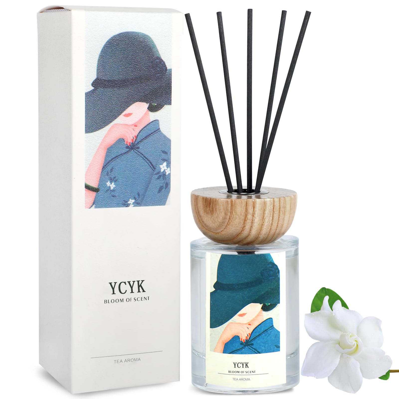 Amazon.co.jp: リードディフューザーセット 4オンス (120ml