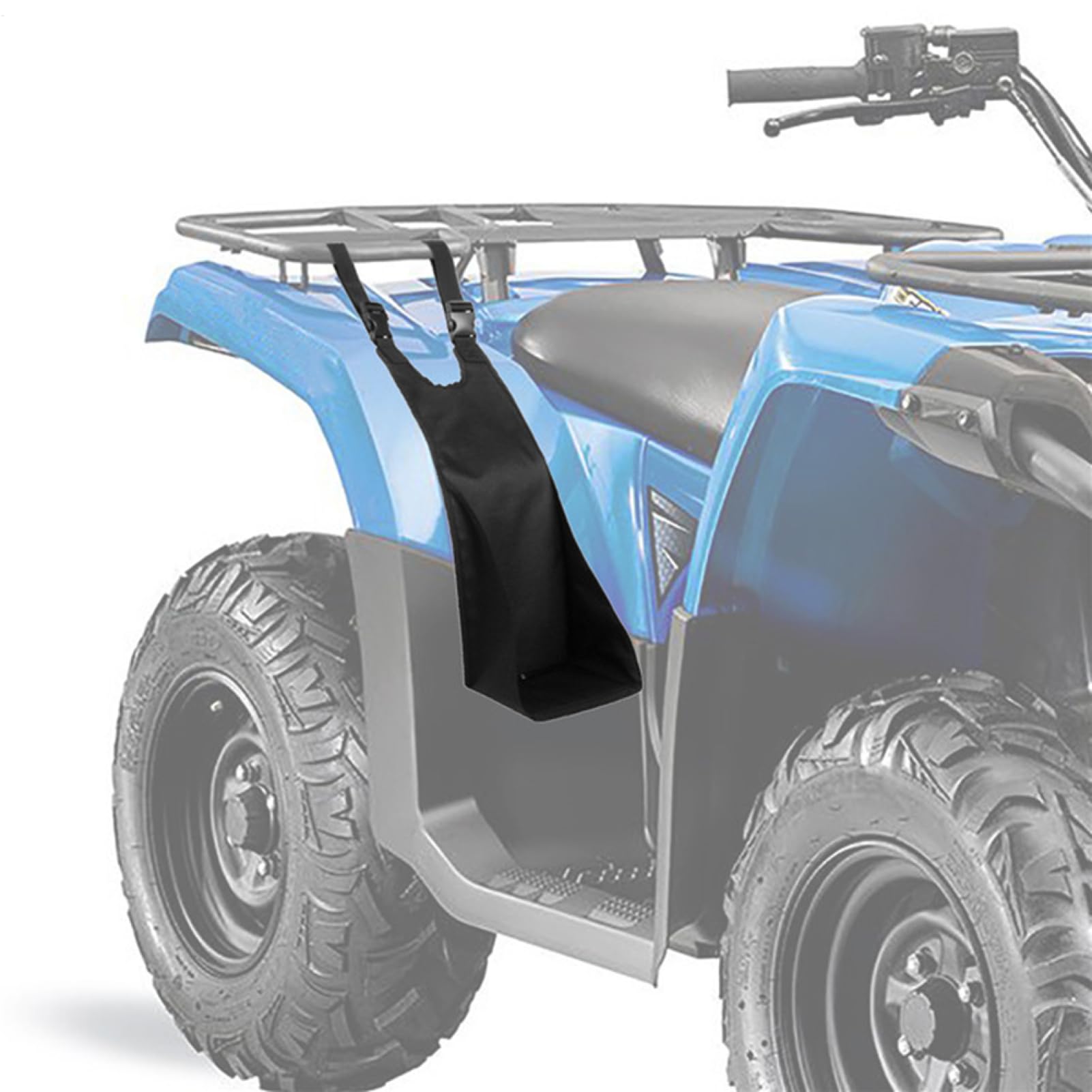 Repose-pieds Pour Quad Passager – Repose-pieds Arrière Pliable, Support Universel, Tissu Oxford 600D | Support De Passager Robuste Et Réglable Au Design Moderne, Pour Un Confort Et Une Stabilité À Qua