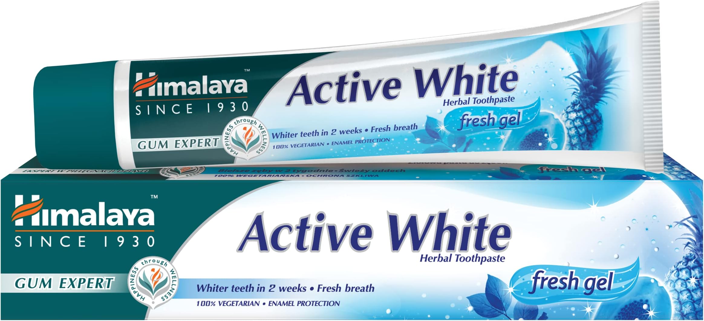 Active White Herbal Toothpaste 75 ml
