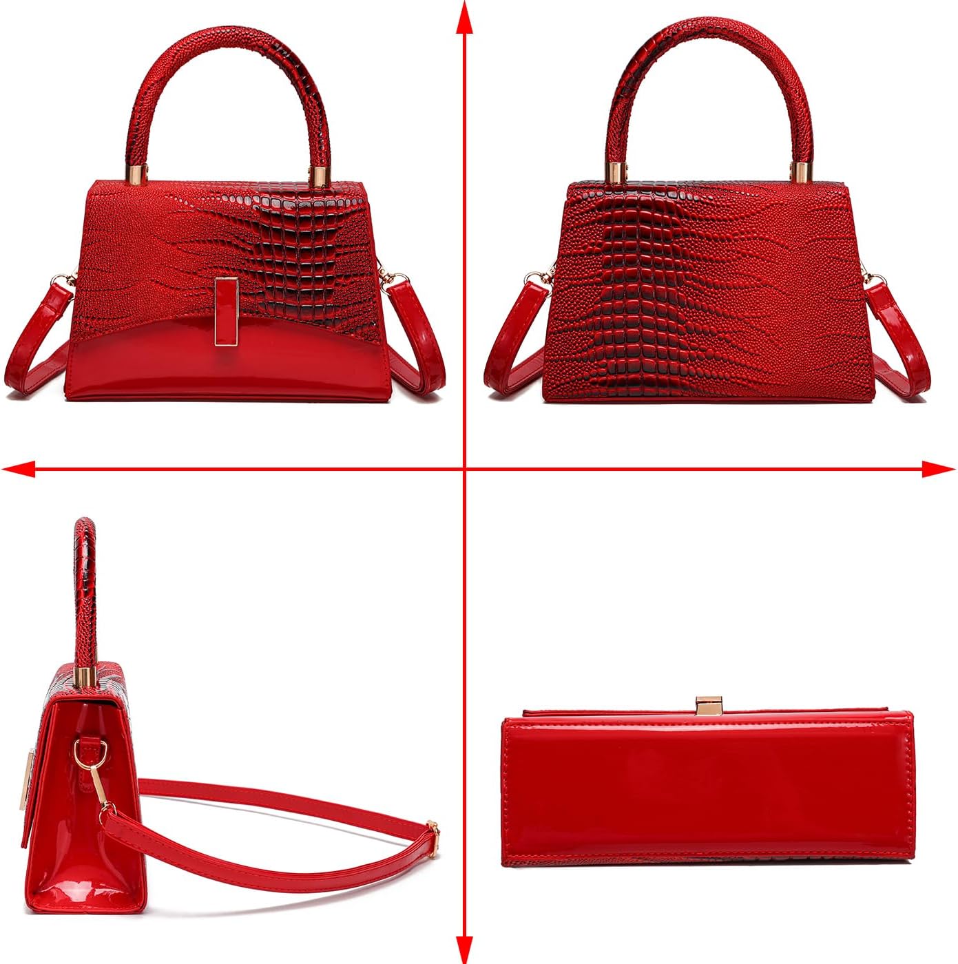 JHVYF Women Small Crossbody Bags Shoulder Bag Classic Satchel Handbags Ladies Cute Purses Satchels bag mini purse for women