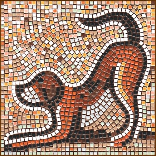 Miniatura 30 de Kit de mosaico para principiantes, perfecto para tu primer proyecto de mosaico, pato cuadrado de 7 pulgadas (20cm)