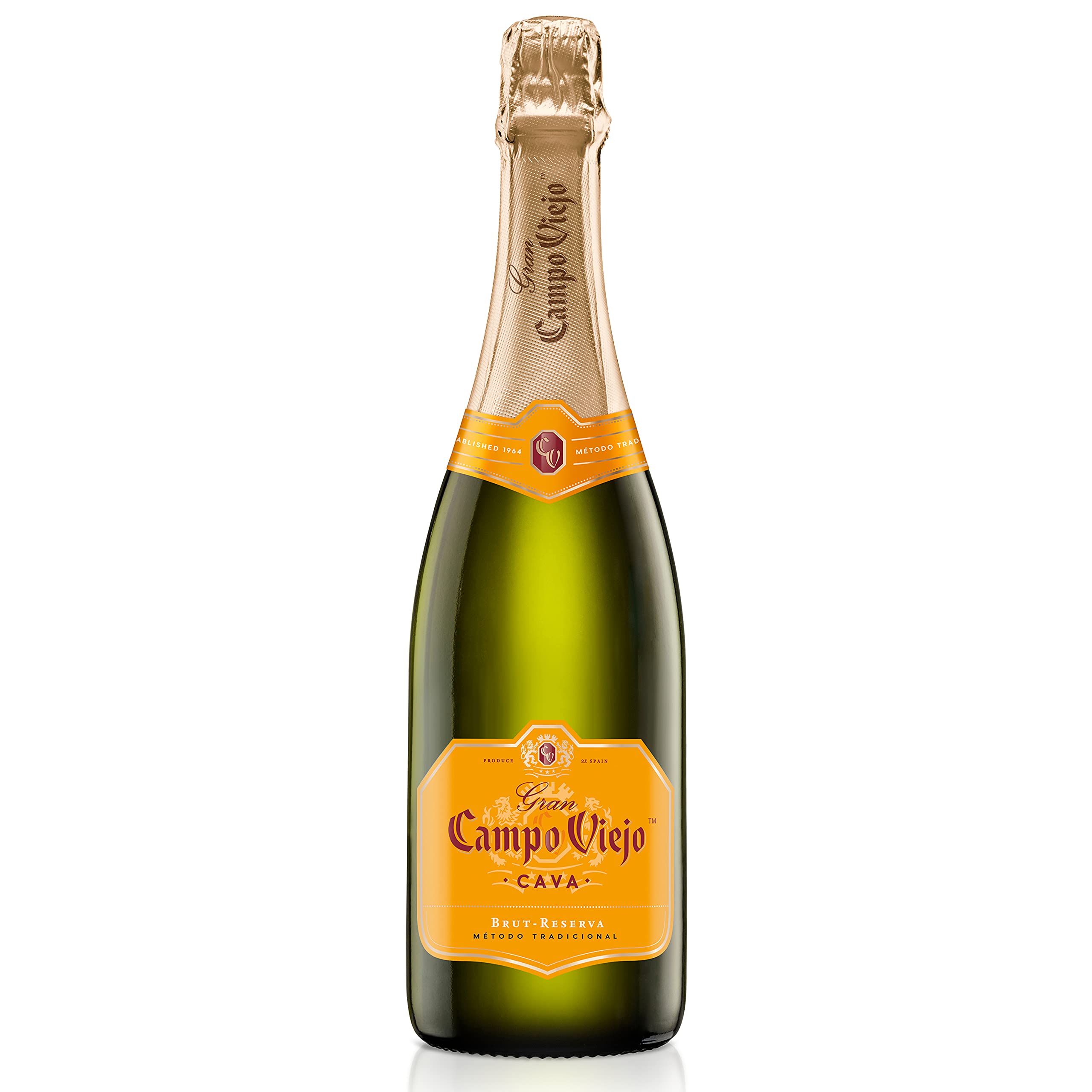 Campo Viejo Cava Gran Brut Reserva Sparkling Wine, 75 cl